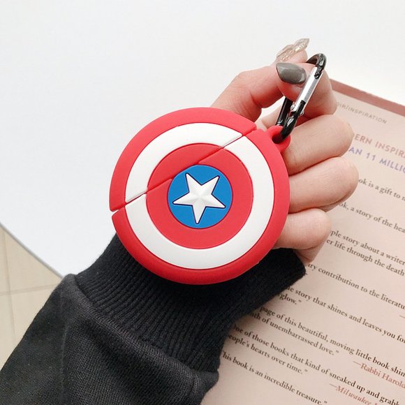 Captain America Airpod Case - Picture 2 of 5